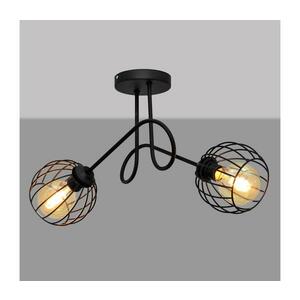 Felületre szerelhető csillár OXFORD 2xE27/15W/230V fekete W kép