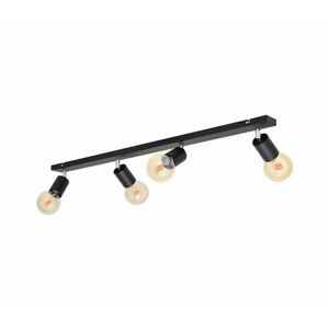 Spotlámpa TUNE 4xE27/20W/230V fekete R kép