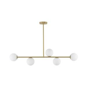 Csillár rúdon GAMA 5xG9/12W/230V arany 33334 kép