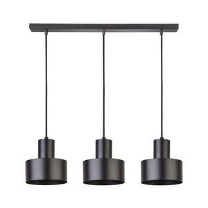 Csillár zsinóron RIF 3xE27/60W/230V fekete 30899 kép