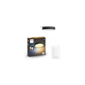 Philips Hue ENRAVE S LED 9, 6W 230V dimm. lámpa, 261 mm, fekete + DO 41158/30/P6 kép