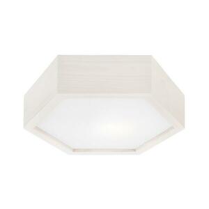 Mennyezeti lámpa HEX 1xE27/60W/230V á. 32 cm fenyő fehér LD kép