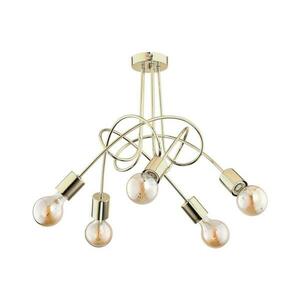 Felületre szerelhető csillár TANGO 5xE27/60W/230V arany 28315 kép