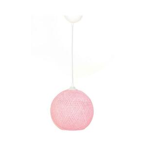 Csillár zsinóron JUTE 1xE27/60W/230V rózsaszín 390FLH1576 kép