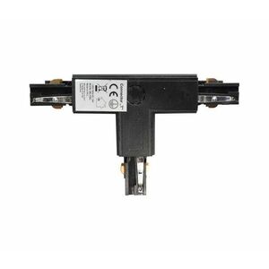 Csatlakozó lámpákhoz sínrendszerben 3 fázisú TRACK fekete T típusú ML7092 kép