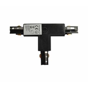 Csatlakozó lámpákhoz sínrendszerben 3 fázisú TRACK fekete T típusú ML7096 kép