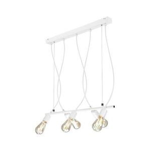 Csillár zsinóron TARO 5xE27/60W/230V fehér LM 5.145 kép