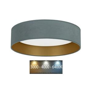 Brilagi - VELVET LED mennyezeti lámpa 24W 230V 3000/4000/6400K menta/arany kép