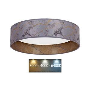 Brilagi - VELVET LED 24W mennyezeti lámpa 3000/4000/6400K szürke/arany kép