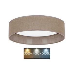 Brilagi - VELVET LED mennyezeti lámpa 24W 230V 3000/4000/6400K barna kép