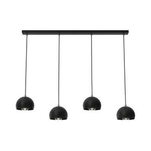 Csillár zsinóron COOL 4xE27/60W/230V fekete 3740 kép