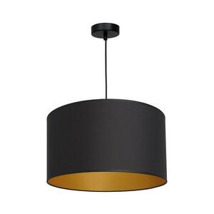 Csillár zsinóron ARDEN 1xE27/60W/230V á. 40 cm fekete/arany 3492 kép