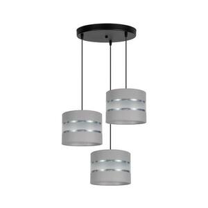 Csillár zsinóron CORAL 3xE27/60W/230V szürke 0715 kép