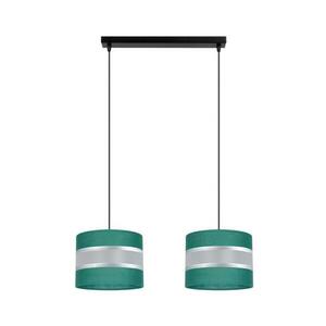 Csillár zsinóron CORAL 2xE27/60W/230V zöld 0728 kép