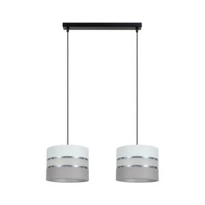 Csillár zsinóron CORAL 2xE27/60W/230V fehér/szürke 0708 kép