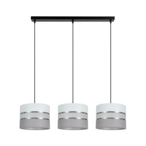 Csillár zsinóron CORAL 3xE27/60W/230V fehér/szürke 0709 kép