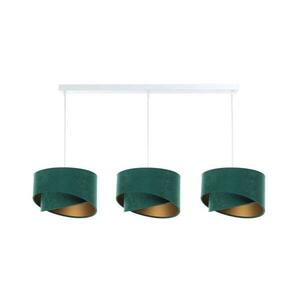 Csillár zsinóron GALAXY 3xE27/60W/230V zöld/arany 060 kép