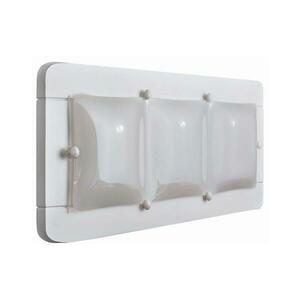 Fali lámpa 3xE27/20W/230V fehér 34222 White kép