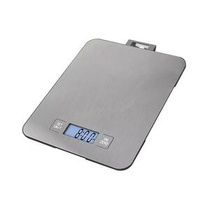 Digitális konyhai mérleg 2xAAA ezüst EV023 kép