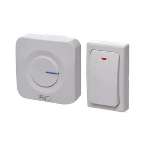 Vezeték nélküli csengő 230V IP44 fehér P5729 kép