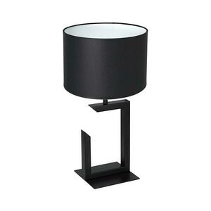 Asztali lámpa 1xE27/60W/230V 45 cm fekete/fehér 3402 kép