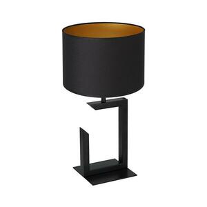 Asztali lámpa 1xE27/60W/230V 45 cm fekete/arany 3403 kép