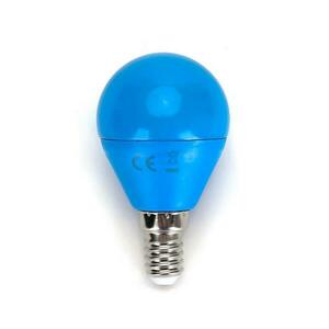 B.V. LED Izzó G45 E14/4W/230V blue kép