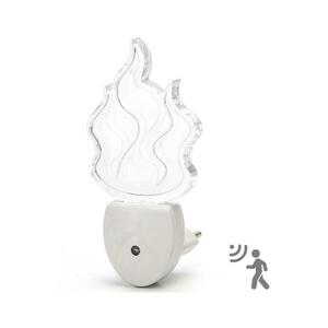 B.V. LED RGB éjszakai lámpa szenzorral, 0, 5W, 230V, lánghatás 100900PYA kép