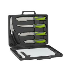 Grillező eszközök rozsdamentes acélból, tokkal 6 db 13110 kép