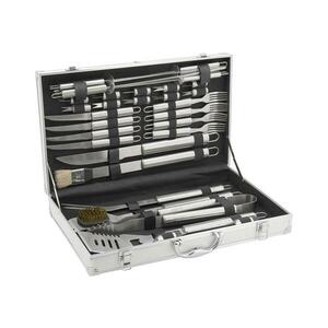 Grillező eszközök rozsdamentes acél tokkal 30 db 13104 kép