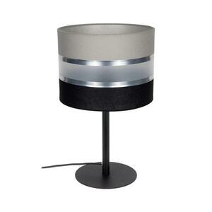 Asztali lámpa CORAL 1xE27/60W/230V fekete/szürke 0411 kép