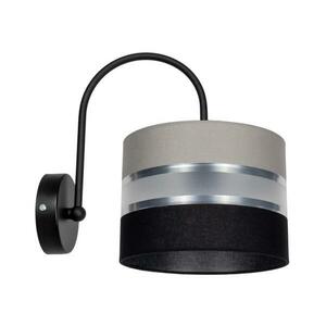 Fali lámpa CORAL 1xE27/60W/230V fekete/szürke 0410 kép