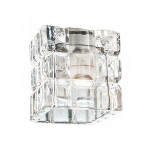 Pótló üveg E14 mennyezeti lámpához, 65x65 mm, átlátszó klosz 02 kép