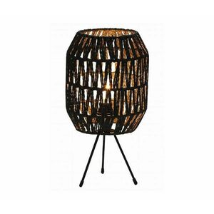 Asztali lámpa 1xE14/25W/230V rattan PTL7027 kép