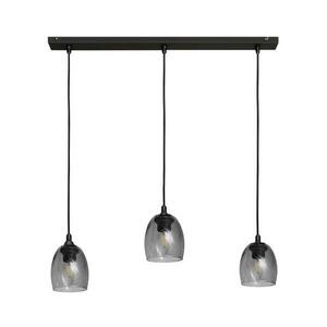 Csillár zsinóron BRILLANT 3xE27/15W/230V szürke W kép