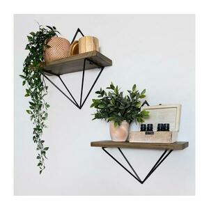 KÉSZLET 2x Fali polc fenyő barna 792EVL2868 kép