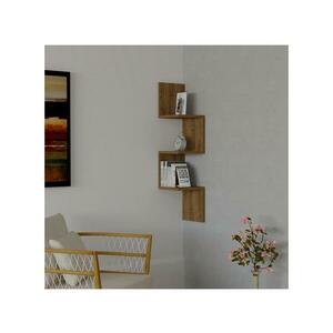 Sarokpolc ZIKZAK 105, 5x25 cm barna 835PUQ1634 kép