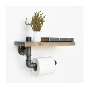 Vécépapír tartó polccal BORU 30x14 cm fenyő 792EVL1712 kép