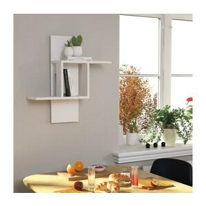 Fali polc MILL 70x64 cm fehér 776HMS1605 kép