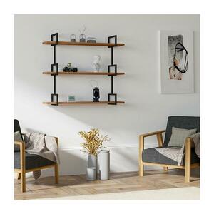 Fali polc URAS 76x90 cm fenyő 835PUQ1635 kép