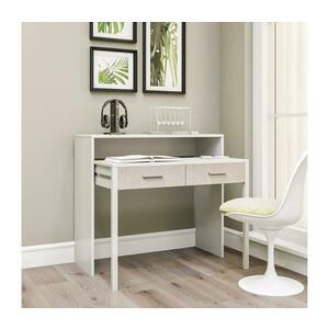 Munkaasztal 88x99 cm fehér/bézs 854KLN1505 kép