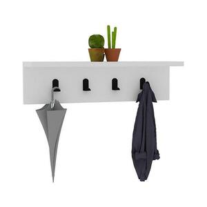 Fali akasztó AYLA 14, 5x60 cm fehér 835PUQ1636 kép