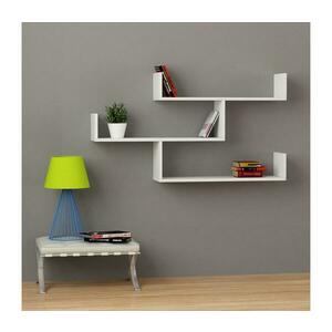 Fali polc TIBET 66, 5x119 cm fehér 855DTE1645 kép