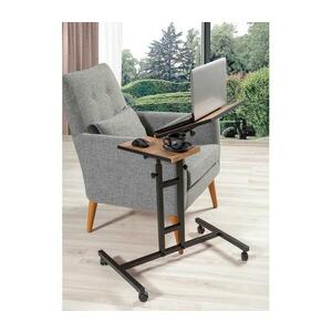 Állítható GLEN asztal 87x67 cm barna/fekete 863SPH2813 kép