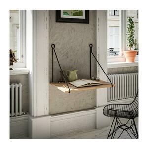 Fali munkapad TUNA 50x70 cm barna/fekete 854KLN1506 kép