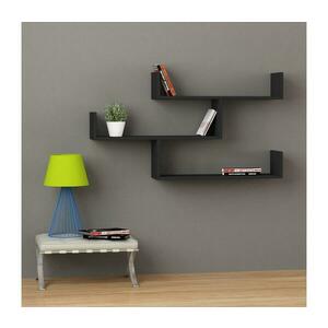 Fali polc TIBET 67x120 cm antracit 855DTE1649 kép