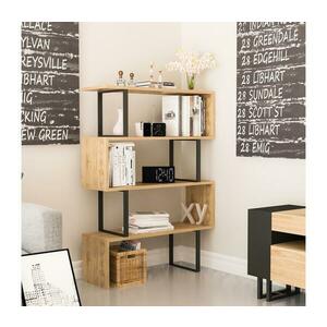 ADRIANA könyvtár 124x91, 5 cm bézs/fekete 875ZNA3624 kép