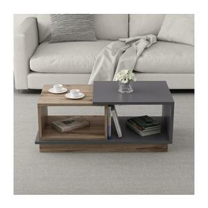 Konferenční asztal CONSEPT 36x90 cm barna/szürke 382NRC1201 kép