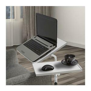 Állítható asztal GLEN 87x67 cm fehér 863SPH2817 kép