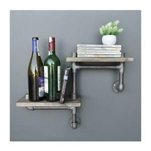 Fali polc BORURAF 30x55 cm fenyő 792EVL1828 kép